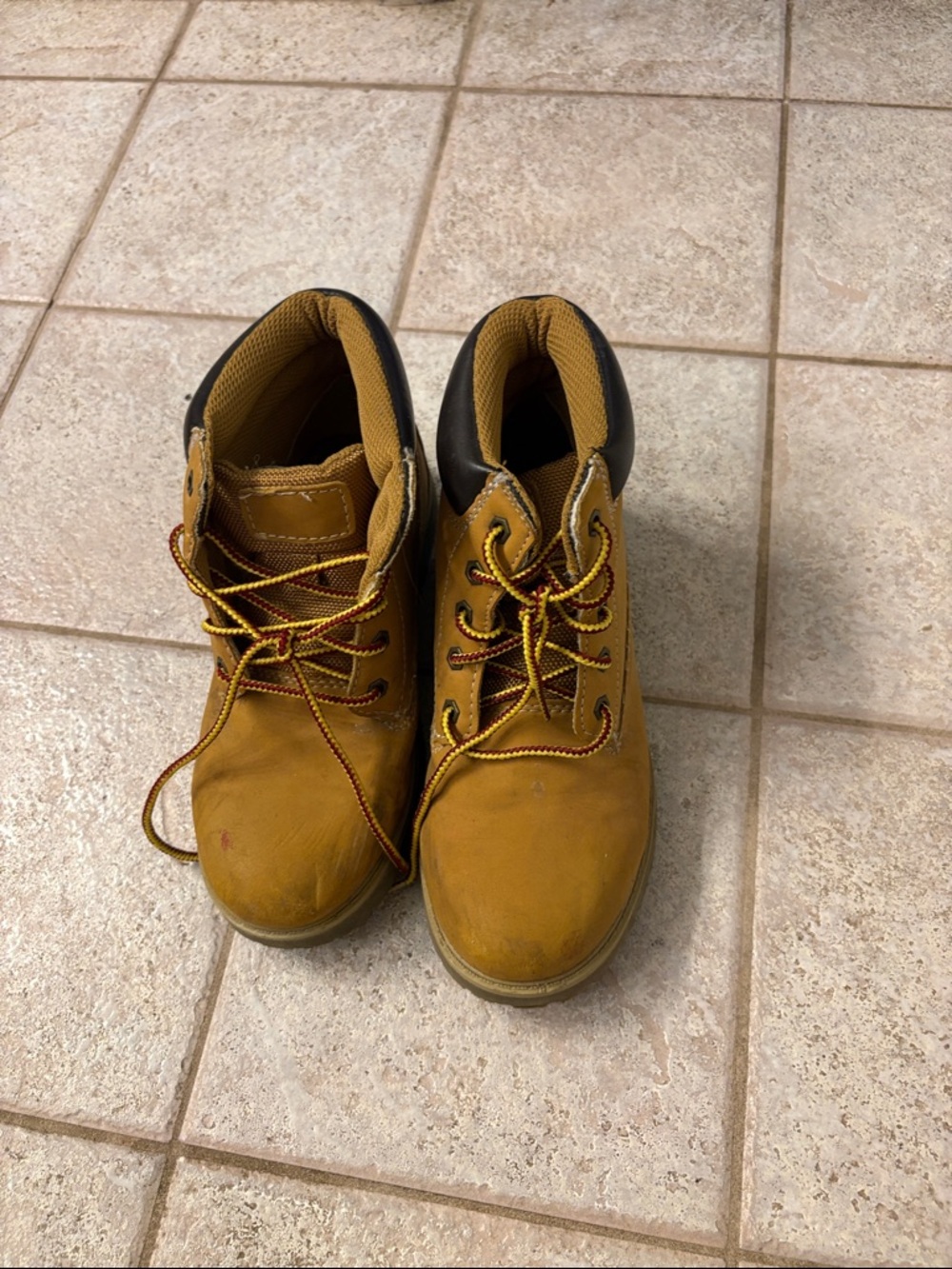Outdoor Life Kids Tan Brown Lace-Up Boots